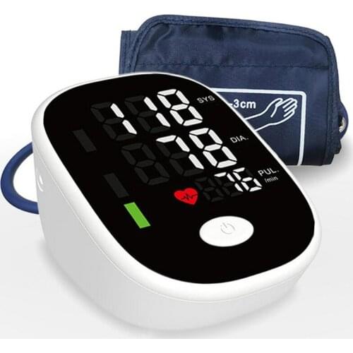 Automatic Digital Wrist Blood Pressure Monitor Home Sphygmomanometer Tonometer Tensiometer Heart Rate Pulse Meter BP Monitor