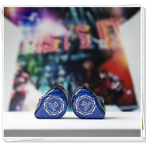 Fearless Audio ACME10 10BA Balanced Armatures HiFi Music Monitor in-Ear Earphones QDC Detachable Cable Custom IEMs S8Z S8F ES12