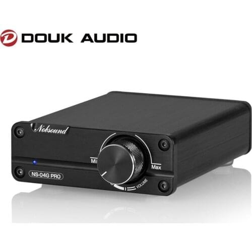 Douk Audio NS-04G PRO HiFi 2.0 Channel Mini Class D TPA3116 Digital Amplifier Stereo Audio Amp 100W*2 For Speaker