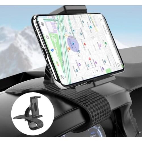 360 Rotating car Phone Holder Dashboard GPS Support Adjustable Phone mount for 3.5-6.8 inch Phone car accessories