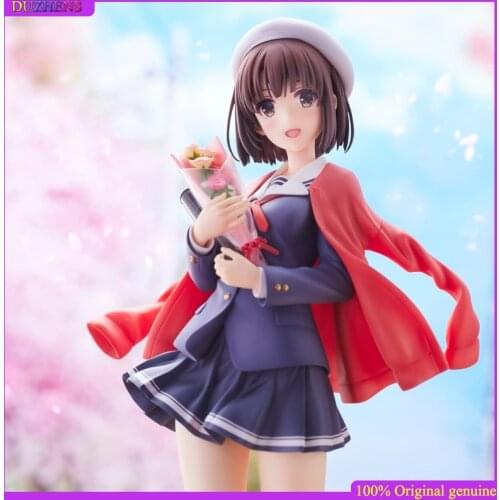 How to Raise a Boring Girlfriend Katou Megumi School uniform style PVC Action Figure Anime Figure Model Toys Figure Doll Gift