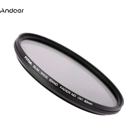 82mm Slim Fader Variable ND Filter Adjustable Neutral Density ND2 to ND400 Filter for Canon Nikon Camera Lens ND Filter