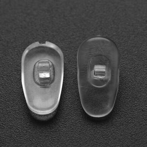 2020 Hot 5 Pairs Anti Slip Silicone Nose Pads For Eyeglasses Sunglass Glass Spectacles Adhesive Nosepads Eyewear Accessories