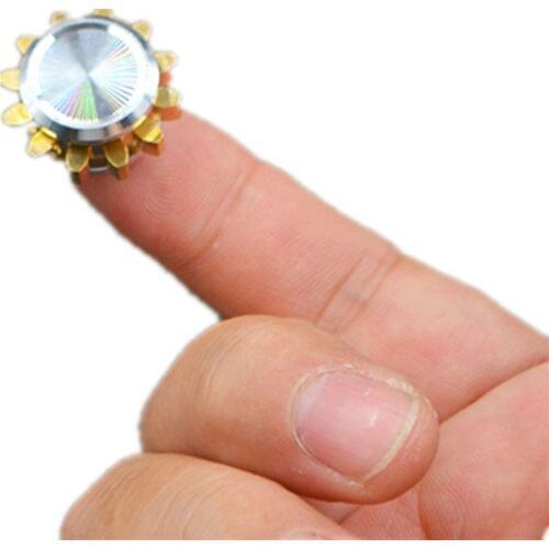 MINI Gear Metal Alloy Spinner Fidget Toy Hand Spinner Finger EDC Focus Toys Stress Relief Gift