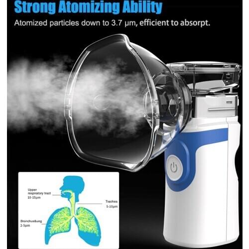 Nebulizer Portable Health Care Steam Inhalation Machine Medical Devices Baby Care Health Asthma Inhaler Ultrasonic Nebulizer