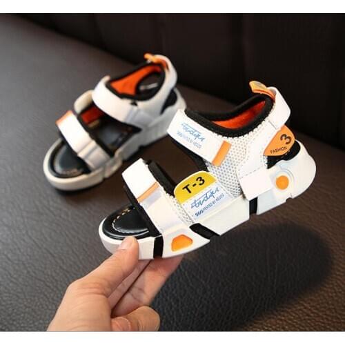 New Summer Kids Sandals Brand Toddler Boys Sandals Orthopedic Sport Baby Boys Sandals Shoes Size 22-31