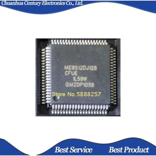 1 Pcs MC9S12DJ128CFUE QFP80 New and Original In Stock