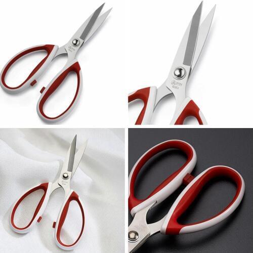 Tailors Sewing Scissors Stainless Steel Scissors For Fabric Cutter Clothes Dressmaking Cutting Scissors Sharp Blade High Quility