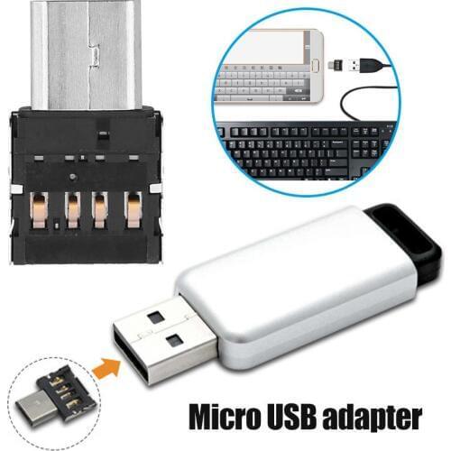 Portable Mini Micro USB Converter OTG Adapter Micro USB Connector for for Huawei Samsung Card Reader Tablet Type-C USB OTG
