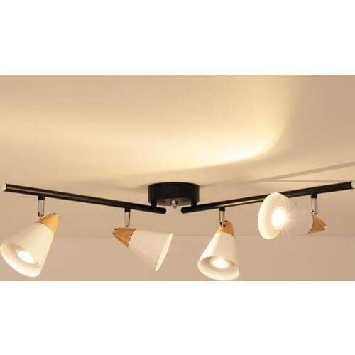 Nordic home office Led spotlights modern track Lighting clothing store wall led track lamp corridor bar decoration Home Lighting