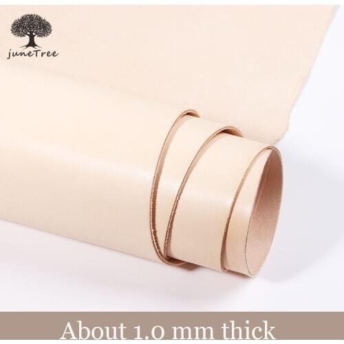 Cowhide cow leather primary color genuine leather 1.0 mm vegetable veg. tanned leather Piece Craft DIY Belt Butt Cowhide skin