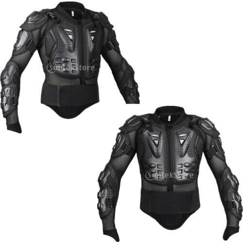 2pcs Motorcycle Protective Jacket Motocross MTB Racing Armor Protector for Motorcycle Bike Riding Skiing Skating