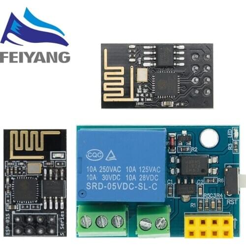10PCS ESP8266 5V WiFi relay module Things smart home remote control switch phone APP ESP-01