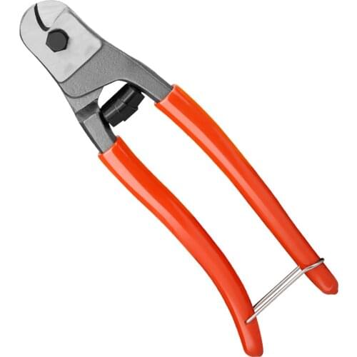 8 inch Orange Hand Pliers 200mm Cable Wire Rope Cutter Carbon Steel Material Steel Rope Cutting Blade pliers