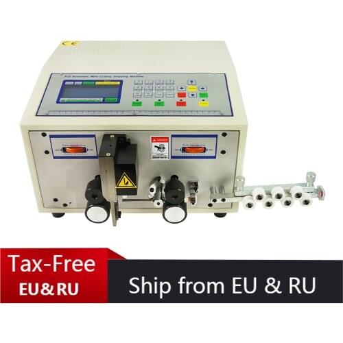 SWT508C Automatic Computer Wire Peeling Stripping Cutting Machine SWT-508C Cable Wire Stripper Machine 0.1-2.5mm2