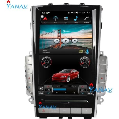 Mark 5 13.6‘’ ANDROID 9 FAST BOOT VERTICAL SCREEN Car Radio For INFINITI Q50 Q50L Q50S Q60 GPS Navigation Auto Multimedia Player