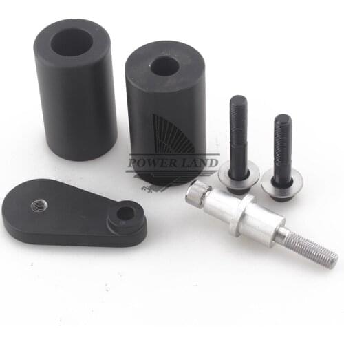 Free Shipping 1set Black Motorcycle Falling Protector Part Delrin Frame Slider Anti Crash Frame Caps for Yamaha YZF-R6 03-05 R6S