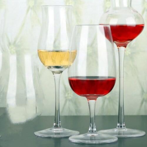 100ml 2Pcs/Set Whisky Tasting Cup Lead-Free Glass Red Wine Glass Goblet Sommelier Special Cup Goblet Smelling Cup Wine Glass Set