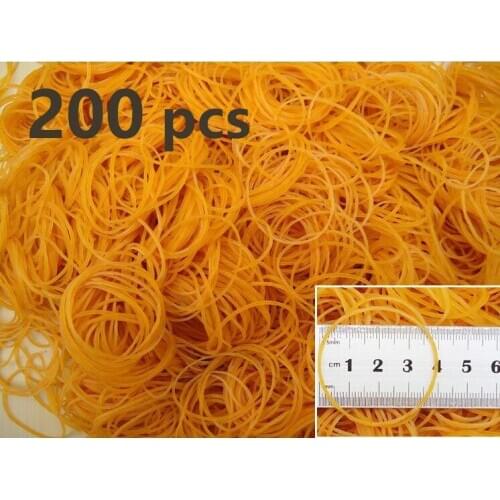 200Pcs 38mm High Quality Elastic Rubber Bands Gum For Money Home Office Stretchable Band Sturdy Rubber Elastics Bands