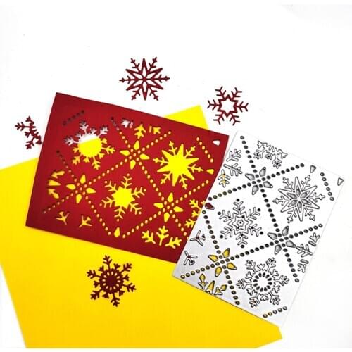 Julyarts Snowflake Dies Scrapbooking Nouveau Arrivage Cutting Dies Decoration Scrapbook Paper Craft Knife Mould Blade Punch