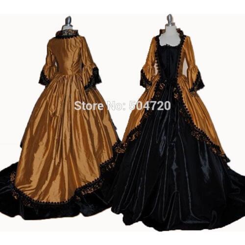Tailored!Classical Theatre TV Duchess Queen 16th Medieval Renaissance Gown Era Halloween Retro Cosplay dress all size HL-510