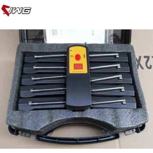 Fast Shipping Fireworks Fountain Wireless Control Mini Pyro Base System Remote Pyrotechnics Machine 10 Cues 1Case for Stage Dj