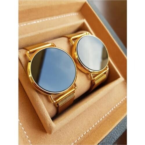 Gold Color Magnet Cord Touch Dear Watches ASH-220
