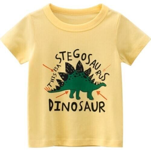 New Boys Summer Tshirts Kids Cartoon T shirt Children t shirts for Boys Short Sleeve Boys Cotton Shirts