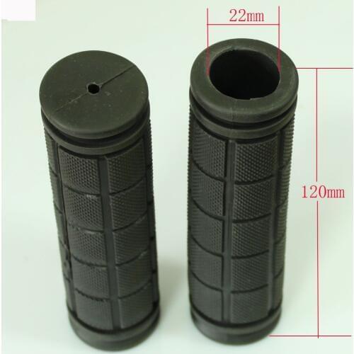 New Rockbros black Fixed Gear Fixie Grips Bike MTB Grips Handlebar Grips Rubber