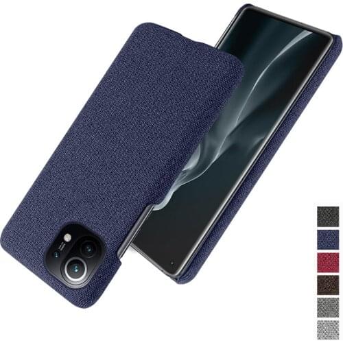 Luxury Febric Antiskid Cover Funda For Xiaomi Mi 11 10 9T Poco X2 F2 Pro F1 X3 NFC 8 9 SE 5X 6X A1 A2 Lite A3 Max 3 Mix 2 S Case