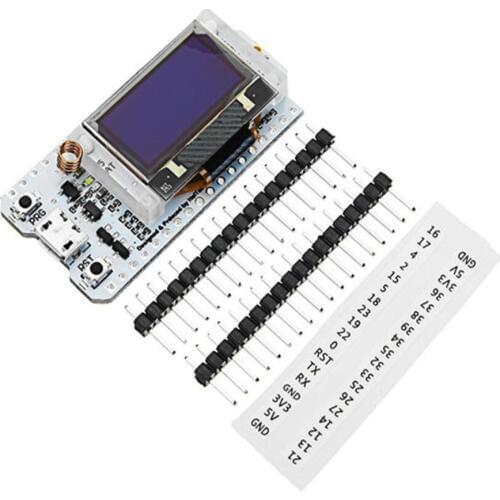 Taidacent 0.96 Inch Oled Display Things Network Node Wifi IOT Lorawan Module Lora Gateway 433mhz Esp32 Lora Sx1278
