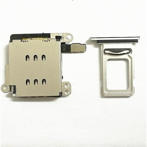 Dual SIM Card reader flex cable for iPhone XR SIM Card tray Holder Slot Adapter Replacement