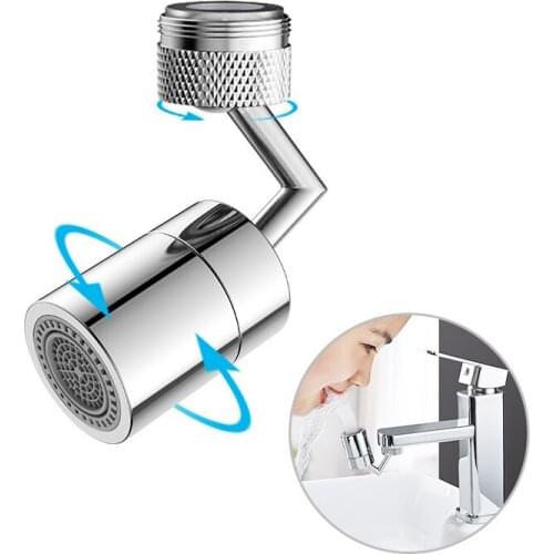 Rotatable Bent Water Saving Bathroom Aerator Diffuser Faucet Nozzle Filter Swivel Head Kitchen Bubbler Tap Crane Home Spin