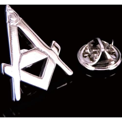 WN Big a silvery masquer Brooch mens Lapel Pin Hat backpack badge fashion womens dress jewelry gift