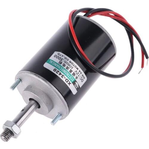 12/24V 30W Permanent Magnet Electric DC Motor High Speed CW/CCW For DIY Generator B95A