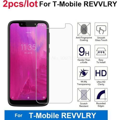 2PCS 2.5D HD Glass For T-Mobile REVVLRY Glass Protector For T-Mobile REVVLRY Tempered Glass T-Mobile REVVLRY Screen Protector
