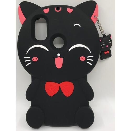 Silicone Case For Xiaomi Mi 6X 5X Mi A1 A2 Lite Phone Cases 3D Cartoon Lucky Cat Cover Redmi 5 6 6A 5A 4A S2 Note 5 Note5 Pro