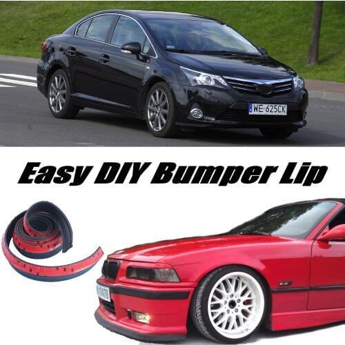 NOVOVISU For TOYOTA Avensis Bumper Lip / Front Spoiler For TOP Gear Friends Car Tuning / Body Kit / Strip Skirt