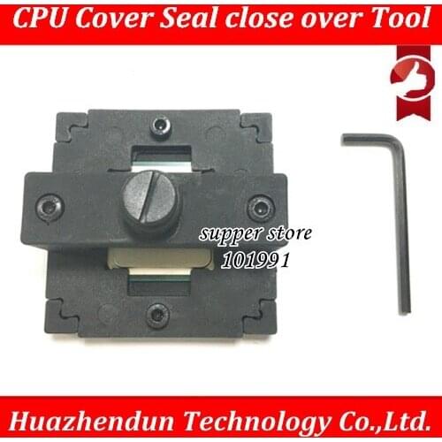 Free DHL EMS 100PCS CPU lid Close Crimpers CPU head cover recover lid restorer Back cover for 115x cap close collector close