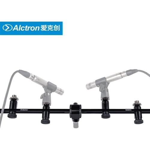 MAS008V2 Upgraded Alctron MAS008 four microphone stand stereo recording multiple mic stand,for mic position patterns and angle