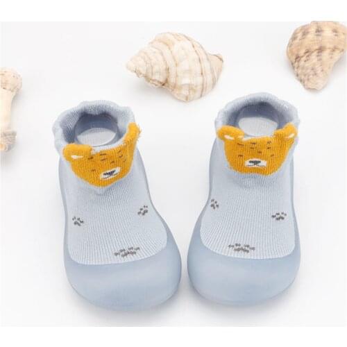 Newborn Baby Shoes Breathable Mesh Kid First Walkers Indoor Socks Shoes Toddler Boy Shoes Anti-slip Floor Infant Girls Sock Shoe