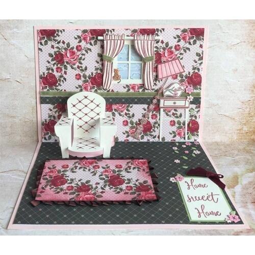 Chair Metal Cutting Dies Stencils For DIY Scrapbooking Paper Cards Making Crafts Fun Decoration New Handmade Embossing