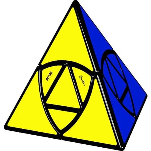 QiYi JinZong Magic Cube New Product Creative Pyramid Speed Puzzles Professional Quick Twist Wisdom Game Cubo Magico Toys Gift