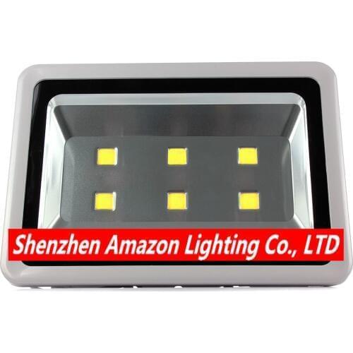 1pcs AC85-265V IP65 Led Reflector Flood light 300W lamp luminaria Projector Led Floodlight Exterior Spotlight Outdoor lighting