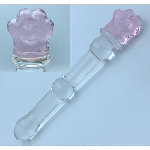 175*22mm 110g Glass Anal Dildo Butt Plug Anal Beads Erotic Sex Toy for Women Adult Products for Couples Crystal Anal Stimulator