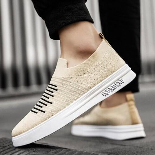 2021 New Men Sock Mouth Walking Sneakers Soft Summer Hot Sale New Ultralight Comfortable Casual Shoes NanX386