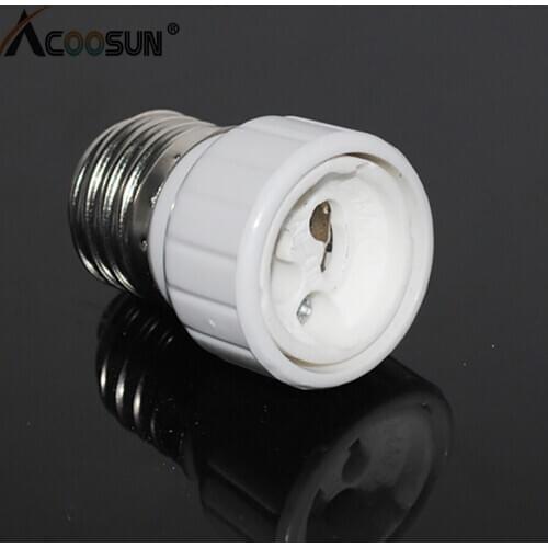 E27 To GU10 Adapter Led Lamp Holder Converter E27 Bulb Adapter Bulb Screw Socket Fireproof Ceramics Material Lampholder Socket