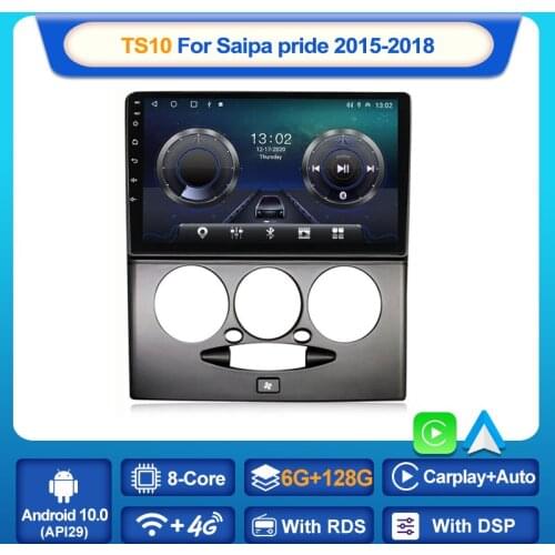 MEKEDE 6GB+128GB Android 10 For Saipa pride 2015 2016 2017 2018 2019 Car Radio 2DIN NO DVD Multimedia Player GPS Navi Audio WIFI