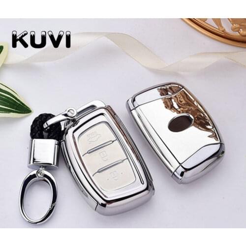TPU Key Fob Shell Cover Case For Hyundai Creta I10 I20 Tucson Elantra Santa Fe 2016 2017 2018