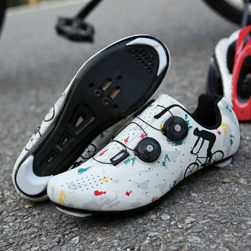 Road Cycling Shoes Sapatilha Ciclismo Breathable Self-locking Bike Shoes Bicycle Sports Men Shoes Cycling Sneakers